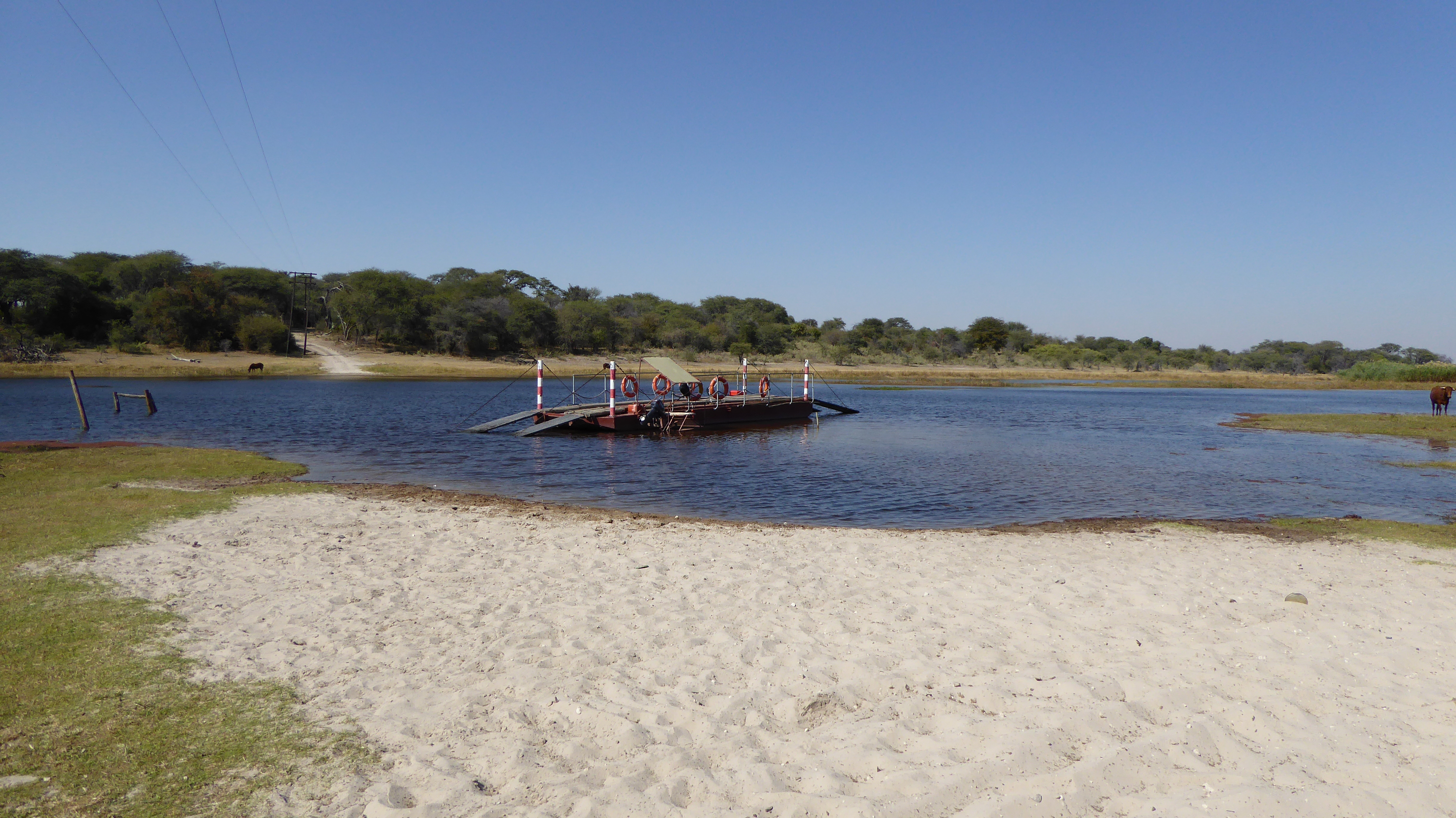 If you have found your way, the ferry landing will look like this. 