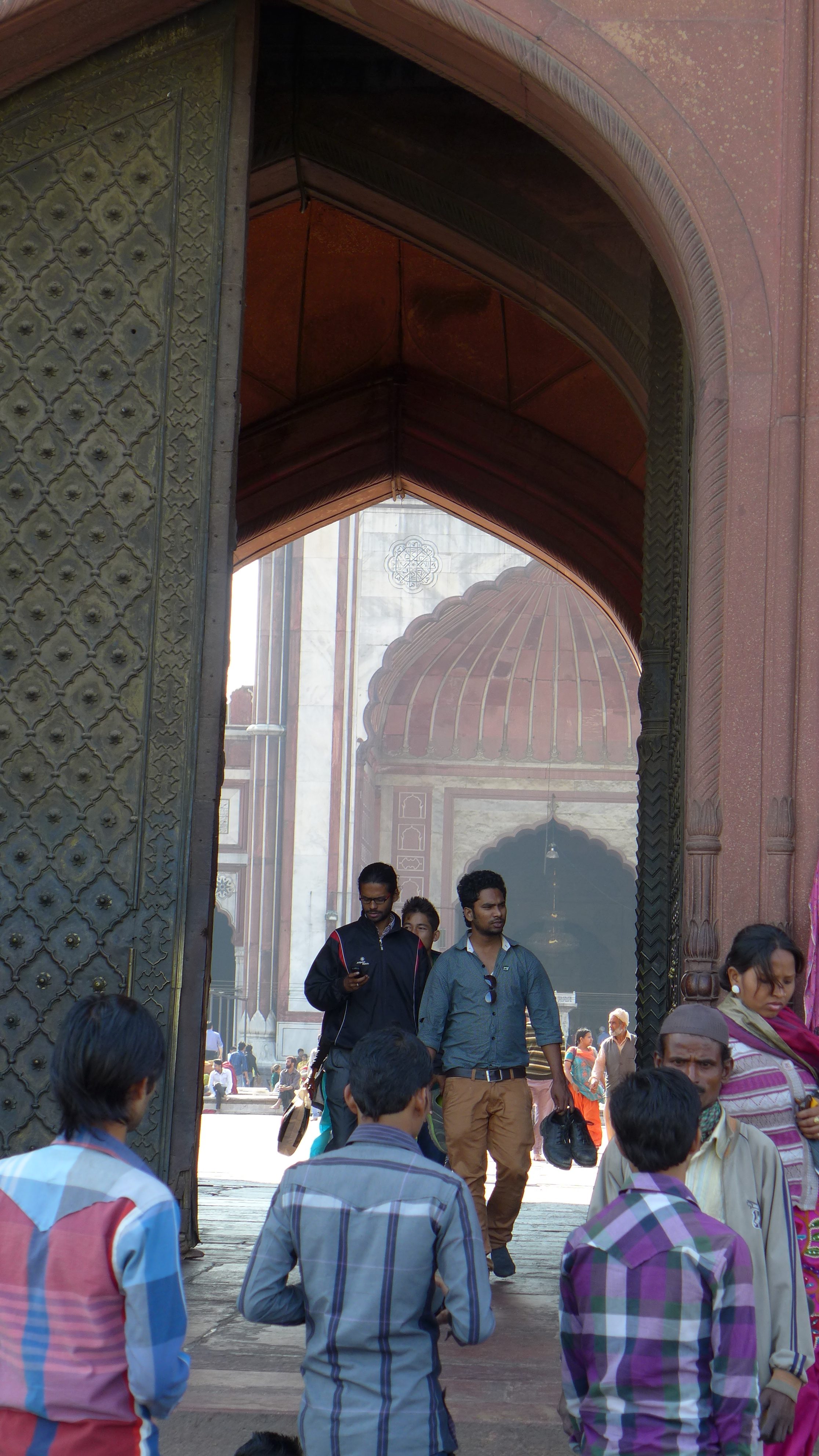 Entrance to Jama Masjid.