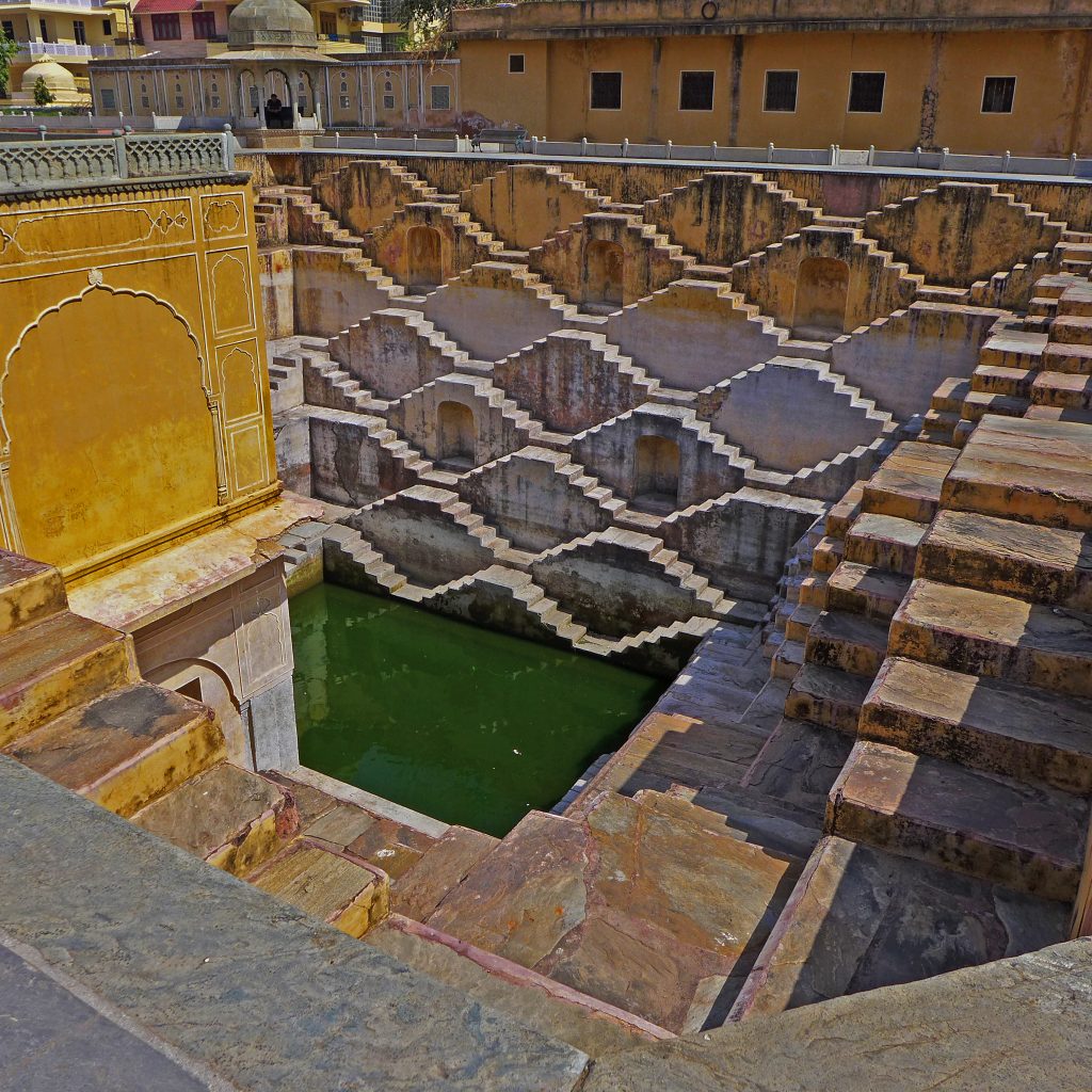 Stepwell, in the village of Amer. 